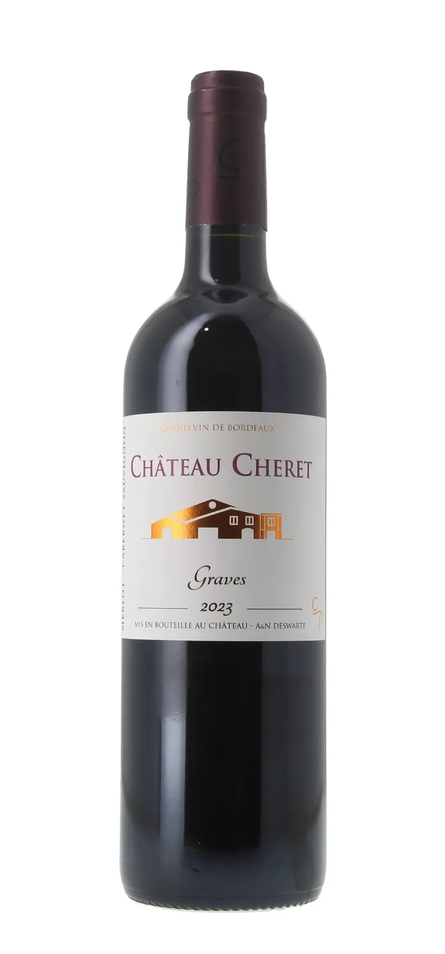 Château Cheret Pitres - Graves - AOP Graves - Rouge - 2023