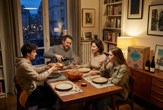 Apéro, dîner, soirée entre amis : quel style de vin pour chaque moment ?