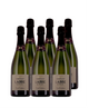 Champagne Labbé & Fils - Brut Tradition 1er Cru - Un champagne royal - 6 bouteilles - AOP Champagne - Blanc