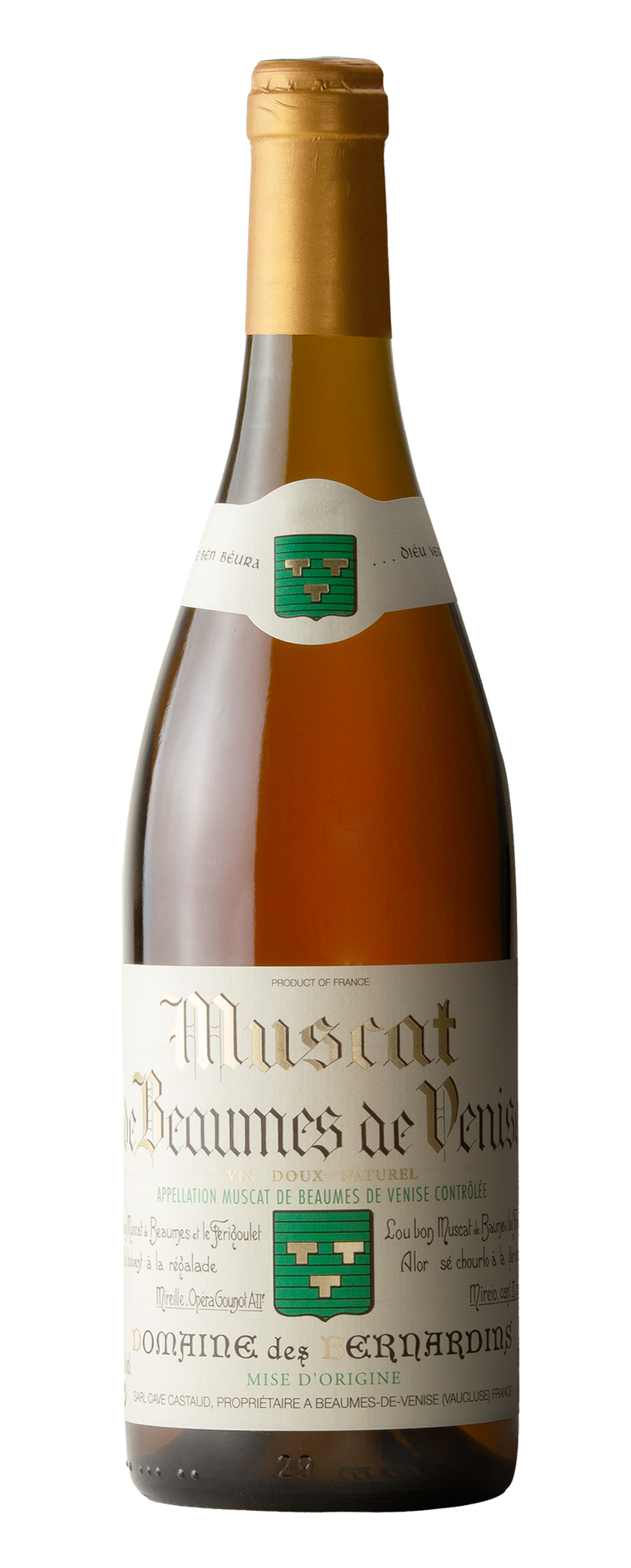 Domaine des Bernardins - Muscat de Beaumes de Venise - AOP Muscat de Beaumes-de-Venise - Blanc - 2025