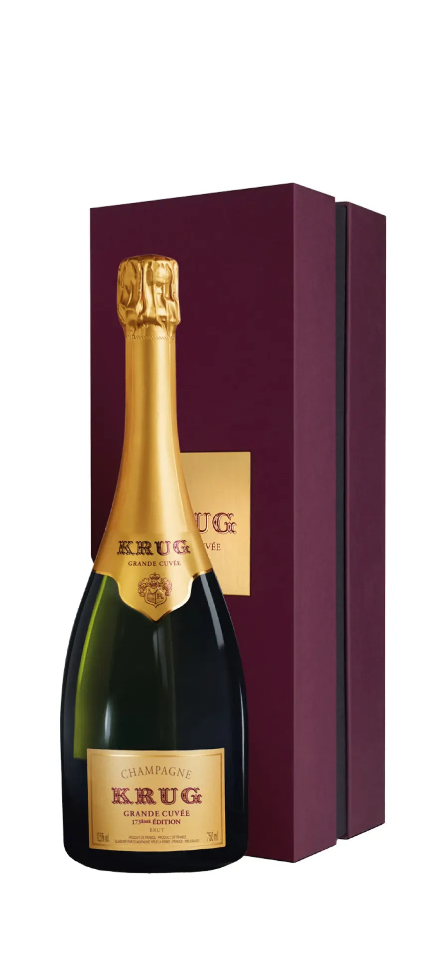 Champagne Krug - Grande Cuvée 173ème édition & étui - AOP Champagne - Blanc