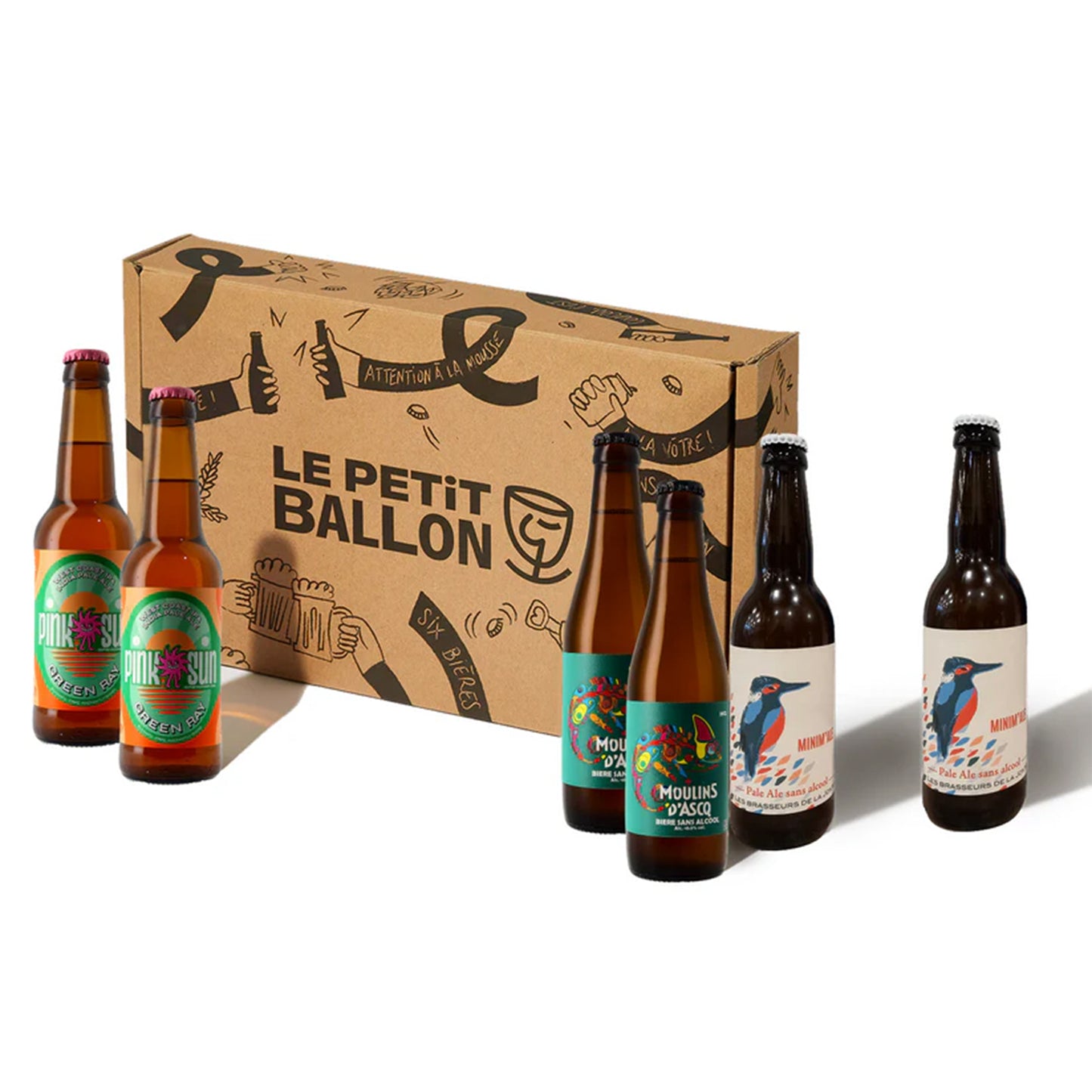 Estuche Sin Presión Sin Alcohol - 6 botellas